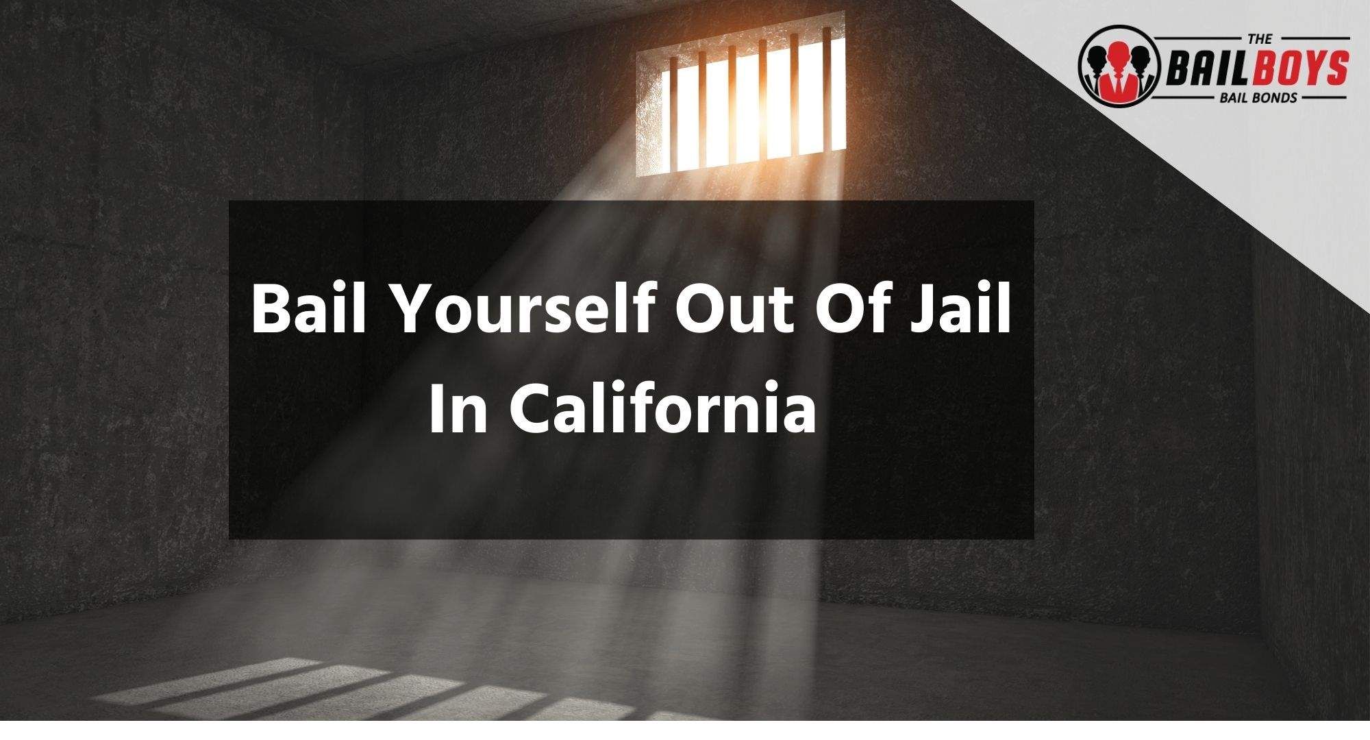 Can You Bail Yourself Out of Jail in California?